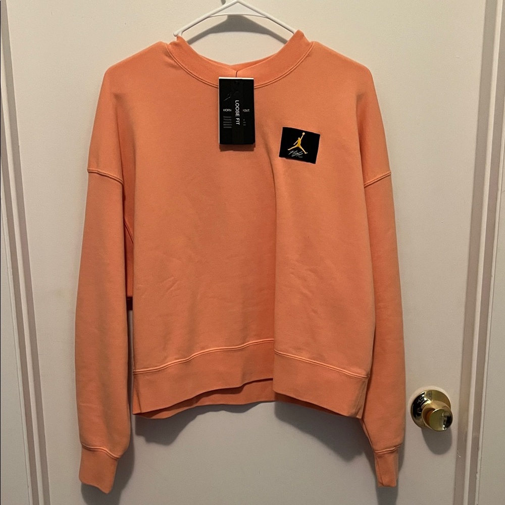 Jordan Peach Crewneck Sweatshirt